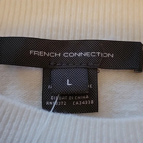 French Connection babysoft sweater size L - Picture 3 of 6